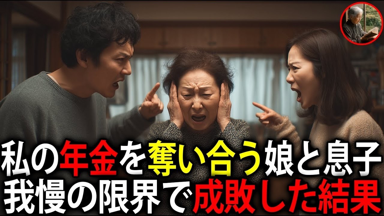 「親なら当たり前でしょ」娘と息子にATM扱いされ、毎月消える年金→身を削り続けた70歳母が家族に放った一言とは・・・