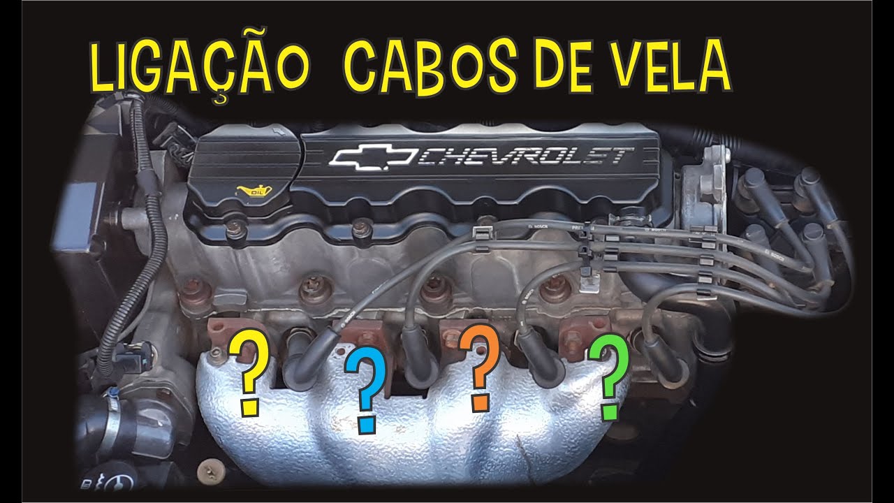 Ligação cabos de Vela Vectra, Astra, Zafira, Corsa, Montana, Agile, S10