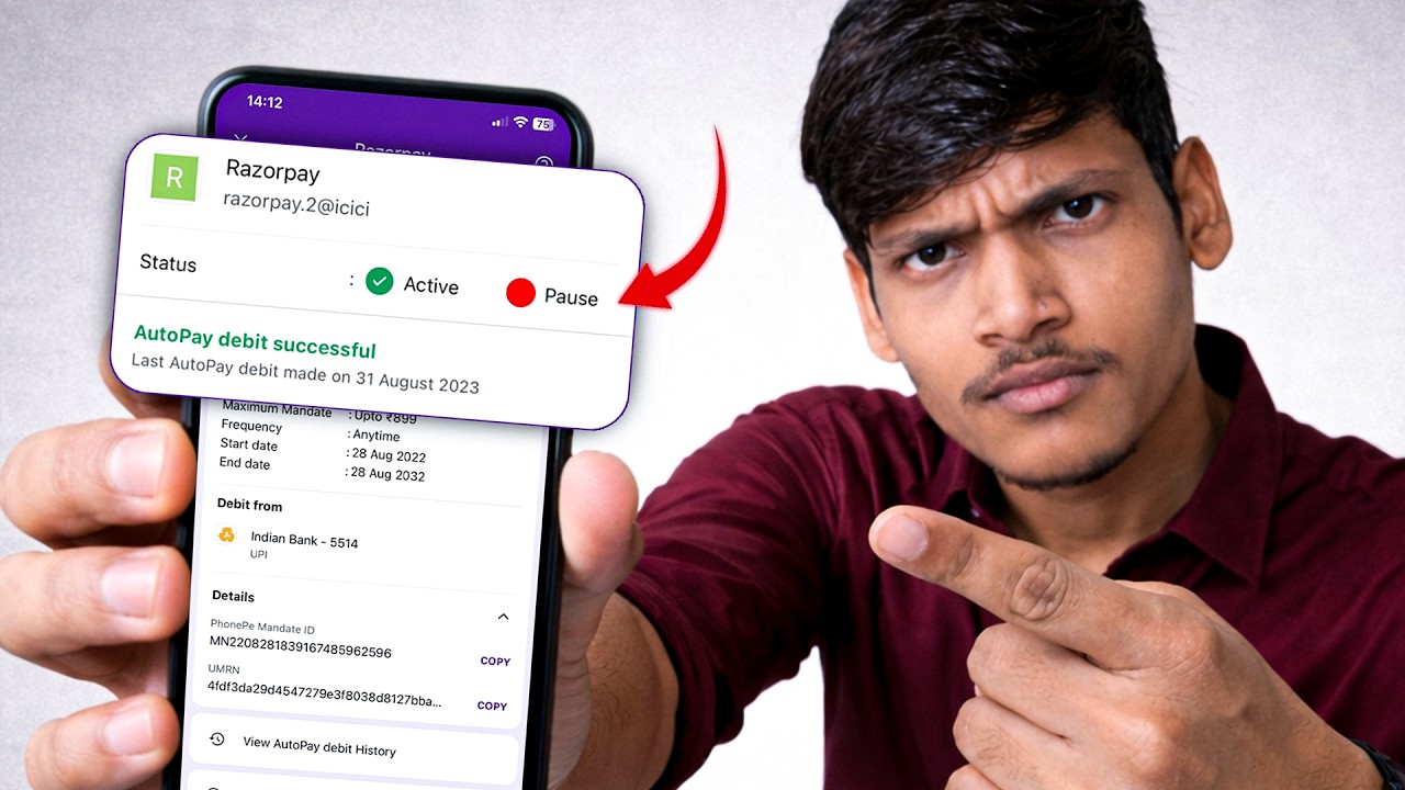 PhonePe AutoPay Kaise Band Kare? | Step-by-Step Guide 2026