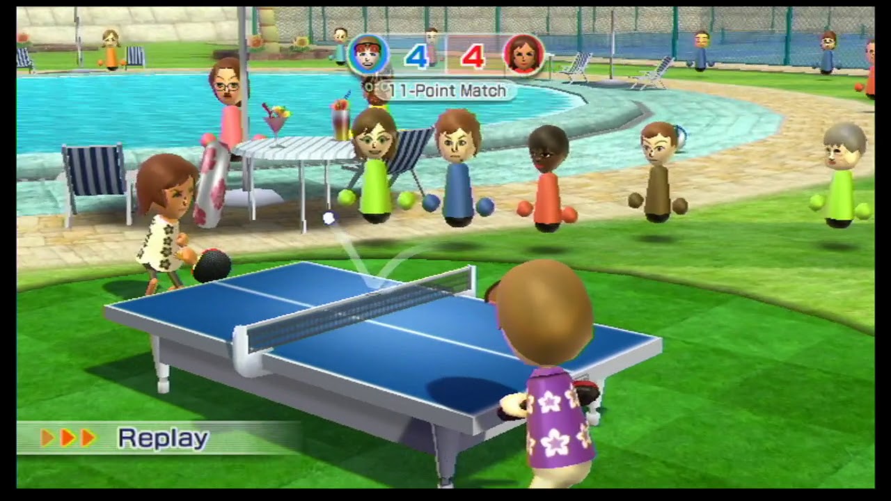 Wii Sports Resort Table Tennis #14