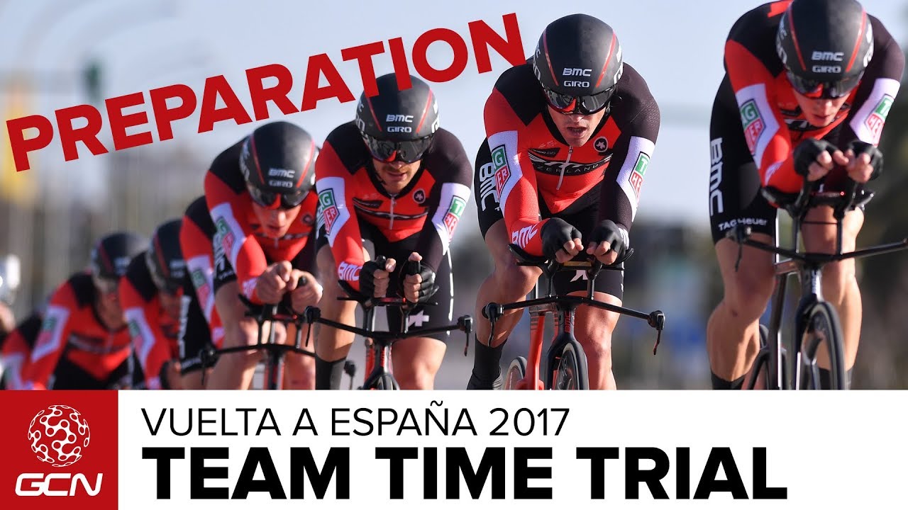 Team Time Trial Preparation With BMC Racing Team | Vuelta a Espa&ntilde;a 2017