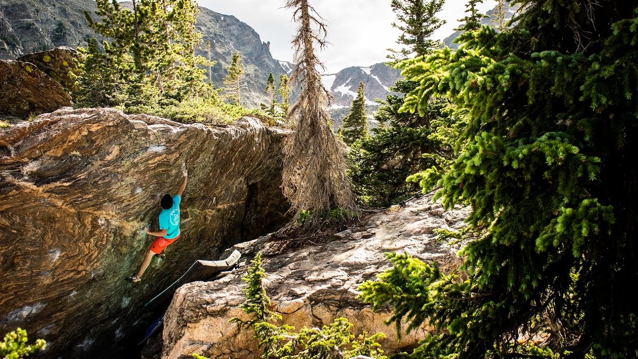 Rocky Mountain National Park bouldering