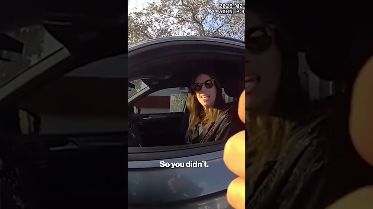 Watch: One-Armed Woman Proves Cop Wrong During Texting and Driving Stop #shorts
