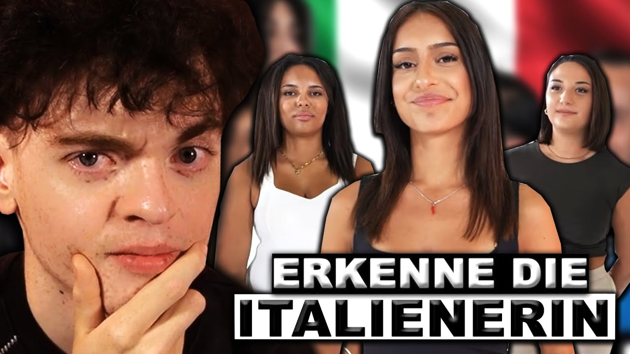 Erkenne die ITALIENERIN 🍕🤔