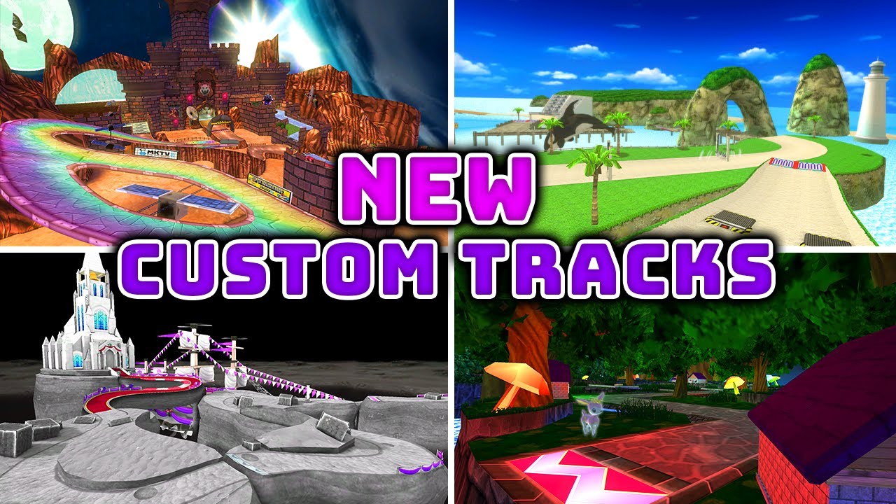 Crazy *NEW* Mario Kart Wii Custom Tracks!! (February 2022)