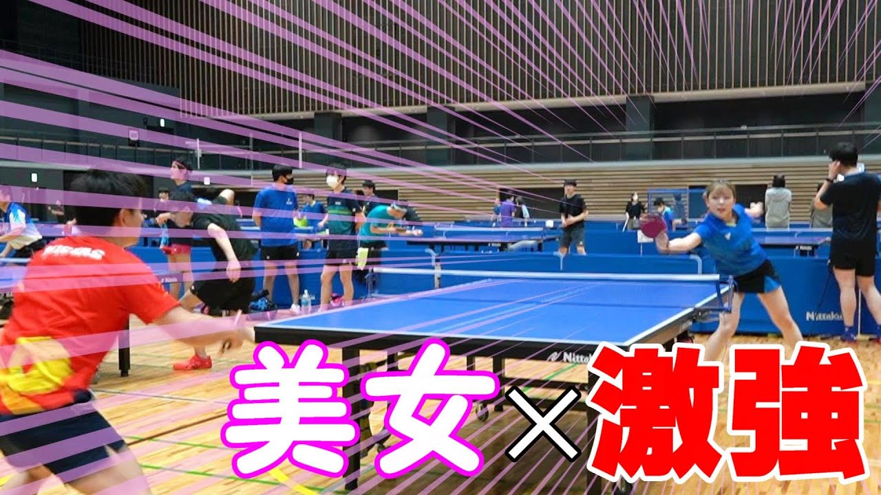 美人×激強！卓球ショップの店員さんに挑まれた ！！