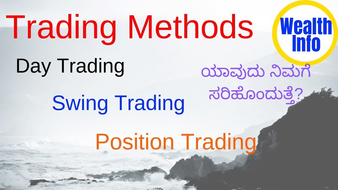Trading Methods | Diff b/w Day Trading, Swing Trading , Position Trading