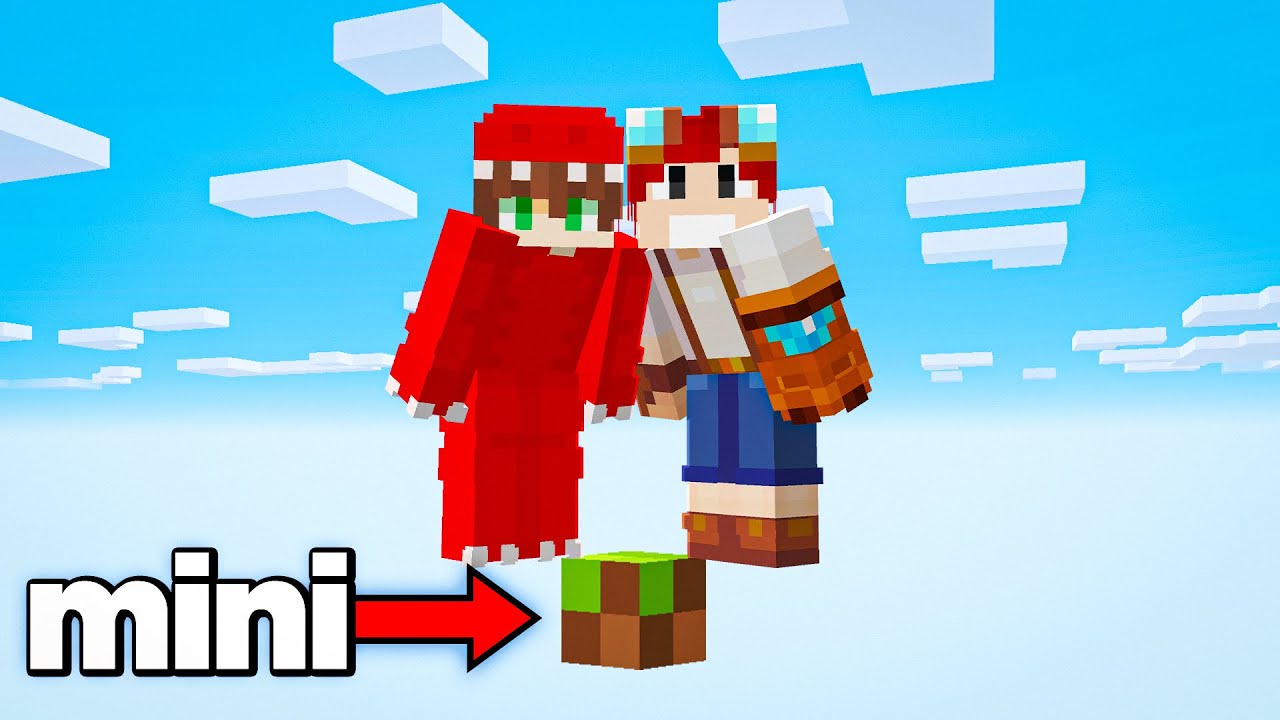 UM MINI BLOCO NO MINECRAFT