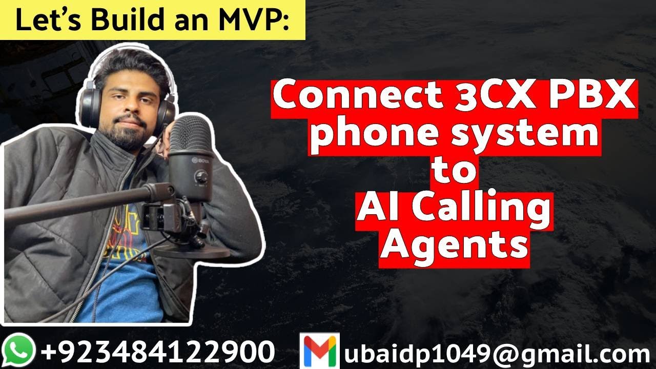 Connect your 3CX PBX to AI Calling Agents using SIP Trunking + Livekit