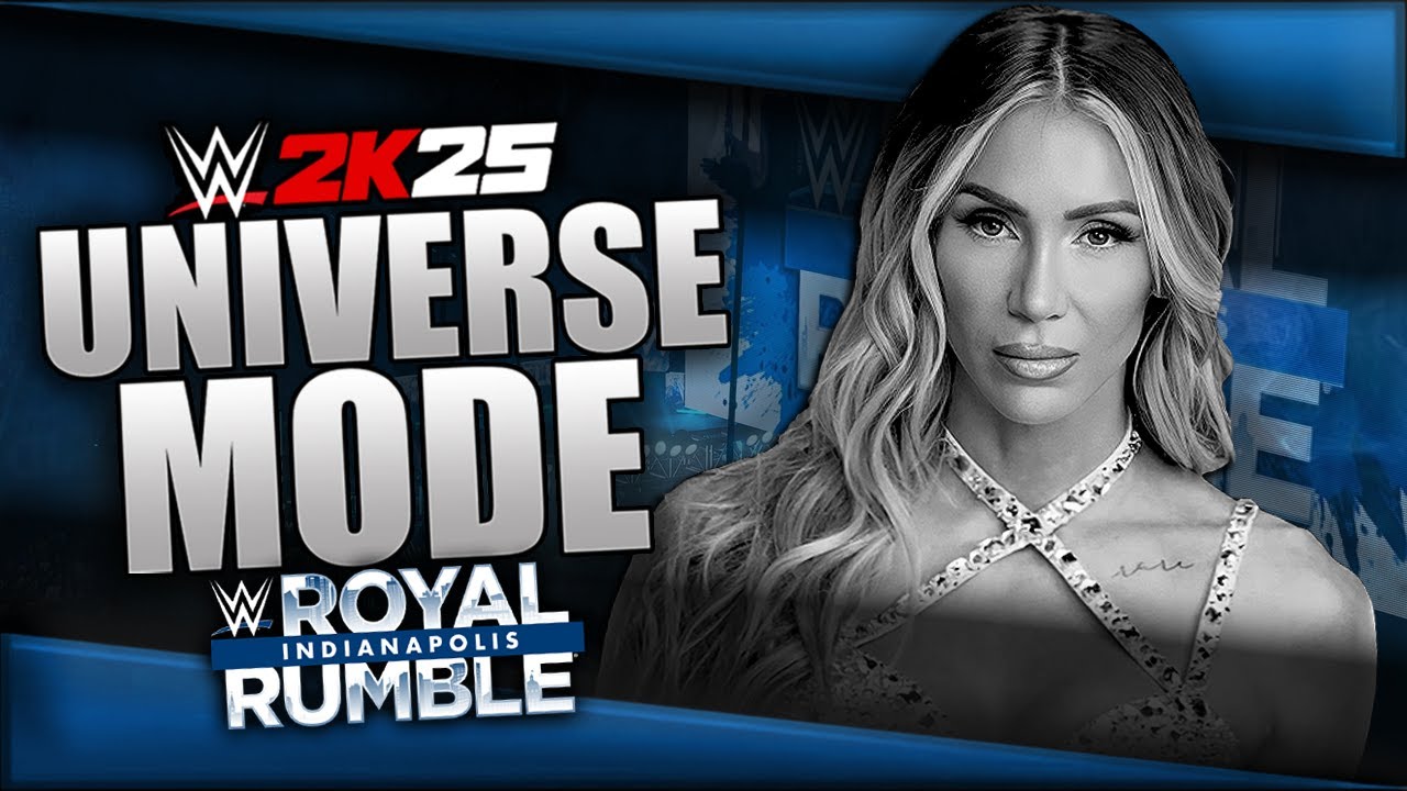 Режим «Вселенная» для WWE 2K25 | НЕВЕРОЯТНАЯ КОРОЛЕВСКАЯ БИТВА, ЧАСТЬ 1