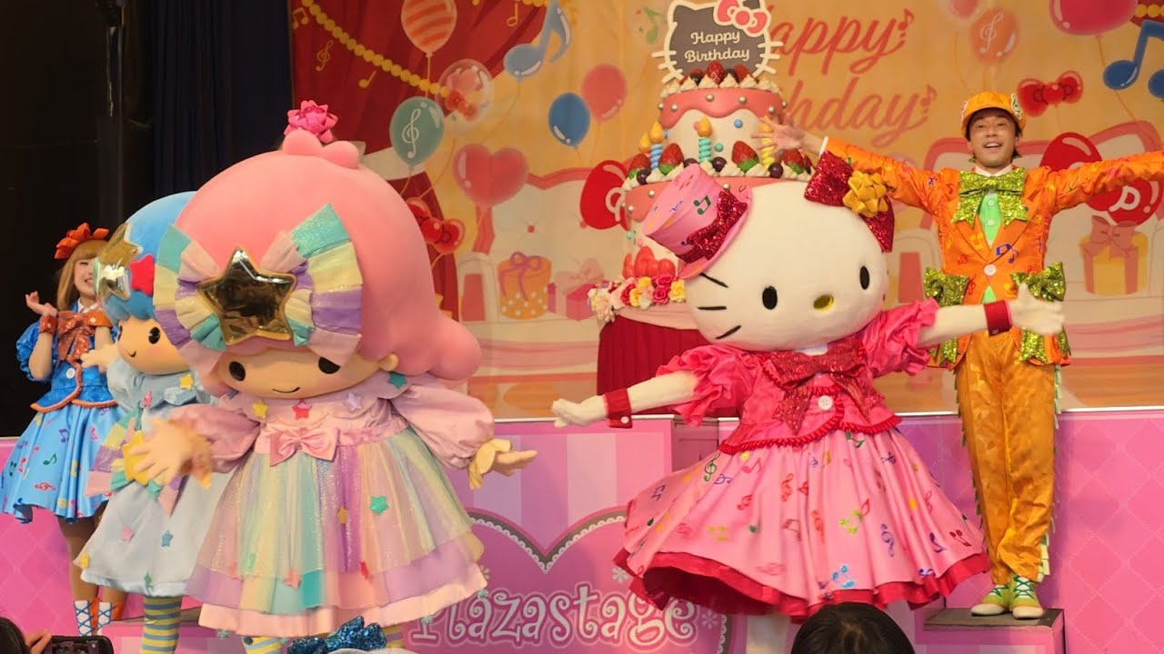 2025.12.25(木)14:15 nakayoku birthday ハローキティとjoin hands ハーモニーランド