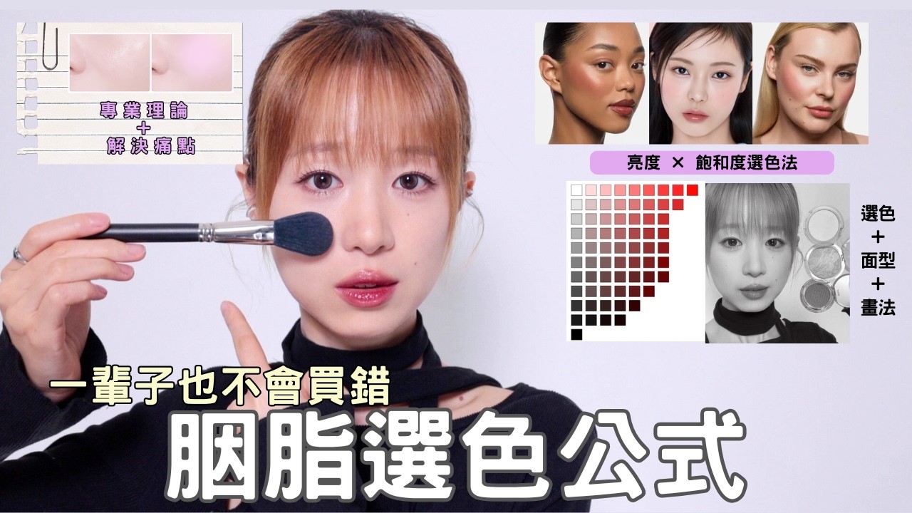 胭脂選錯會顯老？3種功能色分類一次講清