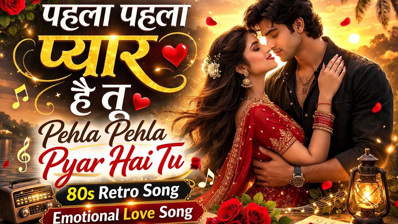 Pehla Pehla Pyar Hai Tu – 80s Bollywood Style Love Song | पहला पहला प्यार | Romantic Nostalgia