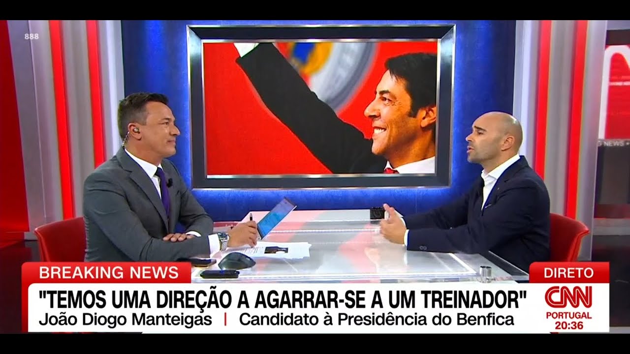 Entrevista completa de João Diogo Manteigas ao Jornal CNN - 17 Setembro 2025