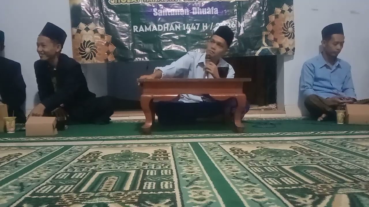 ngaji bareng gus fathuloh,tarhim nu ranting sikayu,mushola miftahul khoer11,03,26