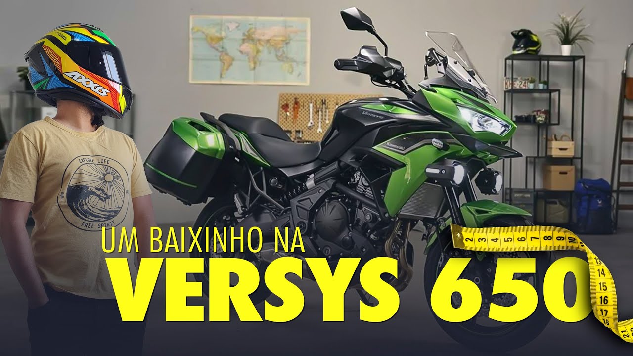 Primeiras Impressões de um baixinho na Versys 650cc - SURPREENDENTE