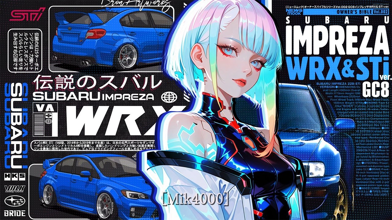 SUBARU WRX STI | Atmospheric Liquid DnB Mix