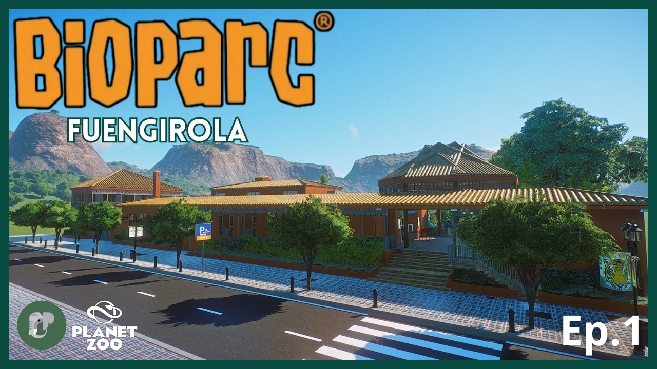 🦧BIOPARC FUENGIROLA - ENTRANCE🦧| ZOO RECREATION | PLANET ZOO |Ep. 1