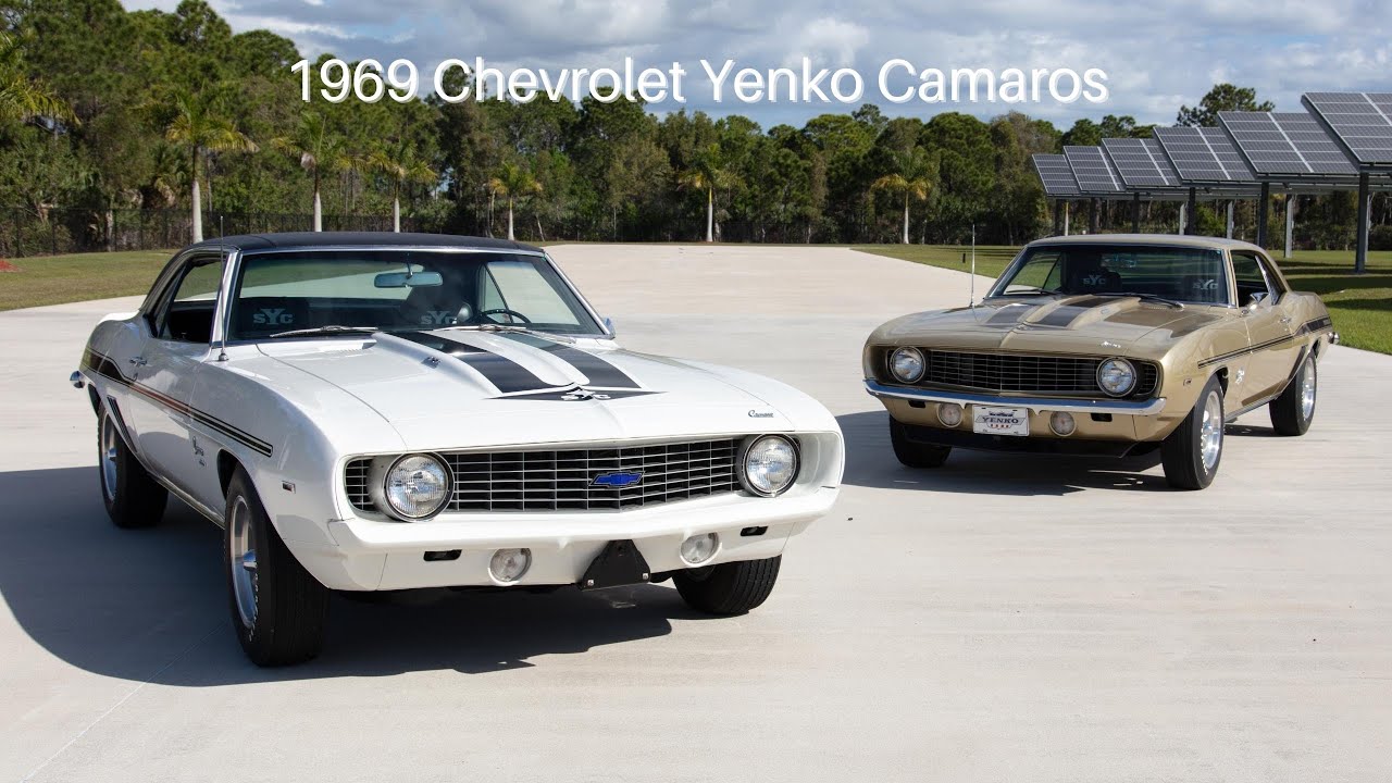 Pair of 1969 Yenko 427 Camaros
