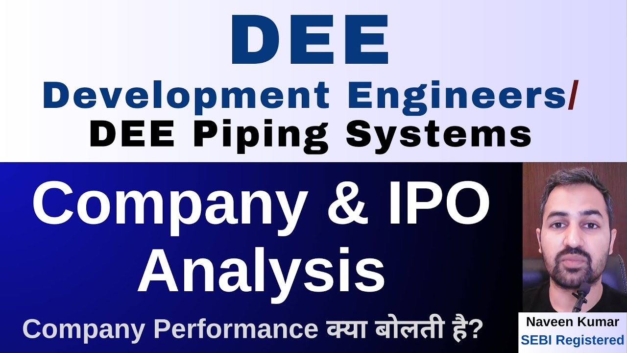 DEE Development Engineers Limited IPO | DEE Piping Systems IPO | GMP | Review | Analysis