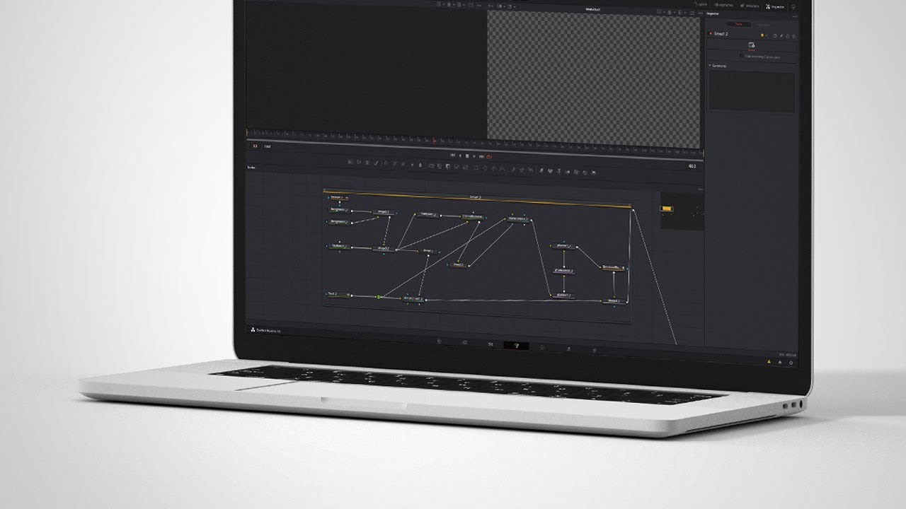 Анимация текста в DAVINCI RESOLVE
