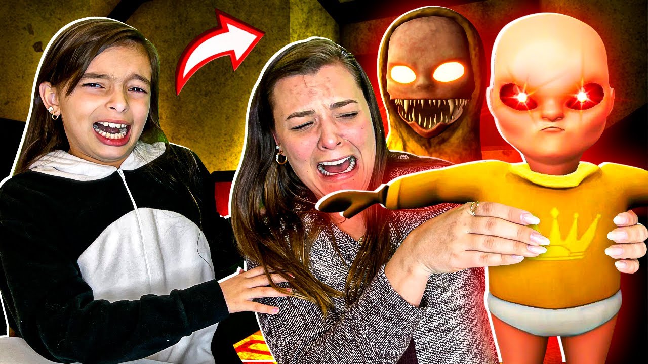 Roblox 🎮 CUIDEI de UM BEBÊ muito ESTRANHO !! TENSO (The Baby in Yellow) 😱 LAURINHA E HELENA GAMES