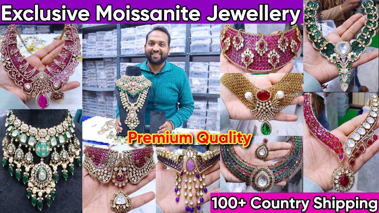 Latest Premium Wedding & Bridal Moissanite Jewellery Collection 2026 | High Quality Jewellery