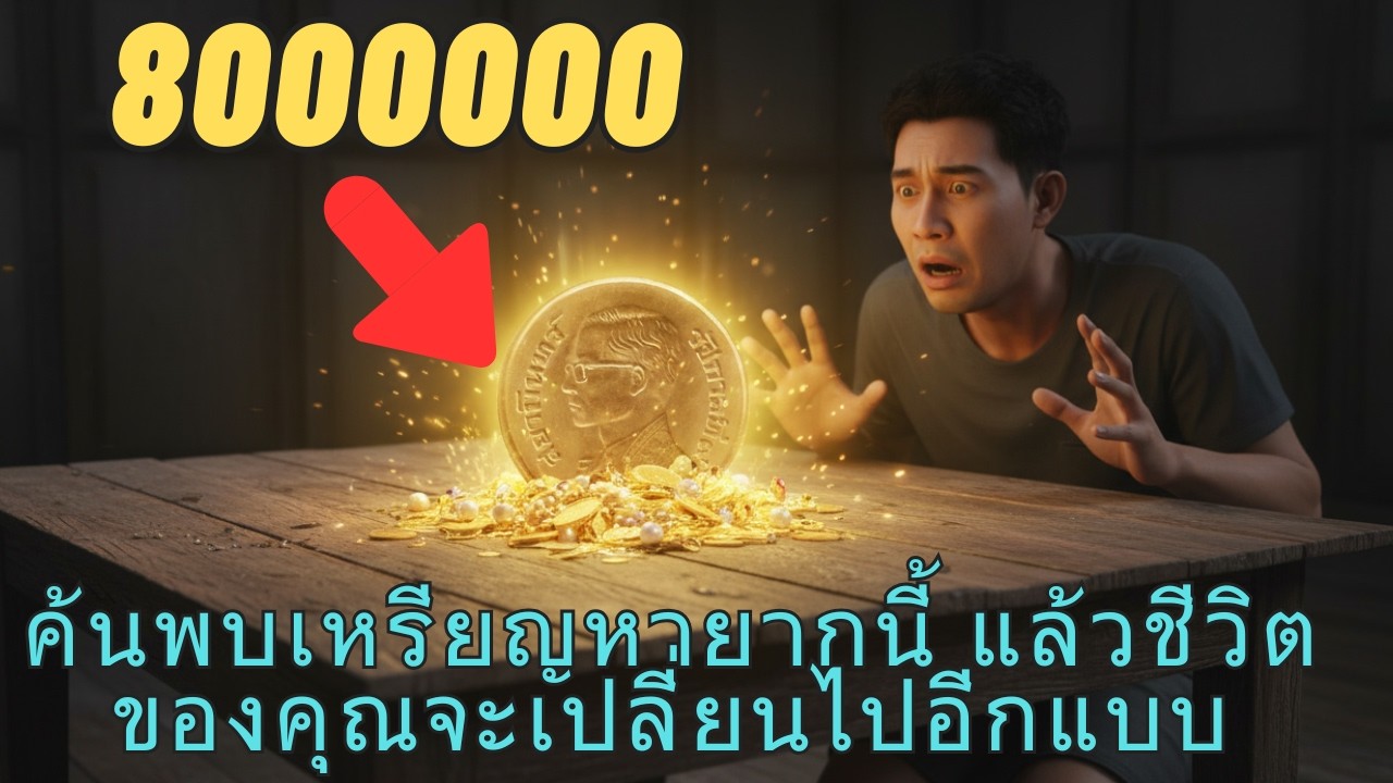 หากคุณมีเหรียญ 5 บาทของไทย คุณอาจมีเงินถึง 8 ล้านบาทอยู่ในครอบครอง