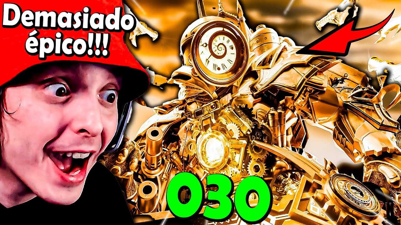 LA VUELTA DEL TITÁN CLOCK-MAN FUE INCREÍBLE!!! 💥⌚ - Skibidi Toilet Multiverse 030 🚽