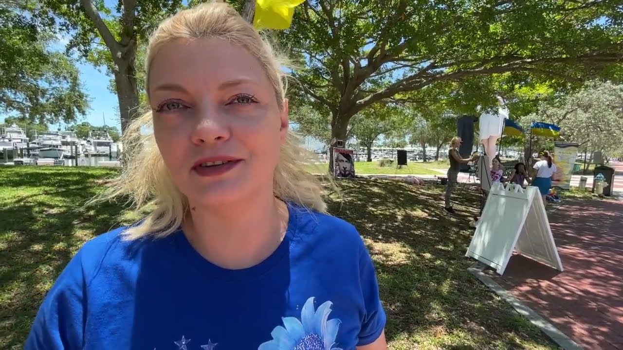 WWSB-TV WEEKEND NEWS ANCHOR JAMES HILL & SUNCOAST BASED UKRANIANS ON CHILDREN OF WAR. 6-11-23.