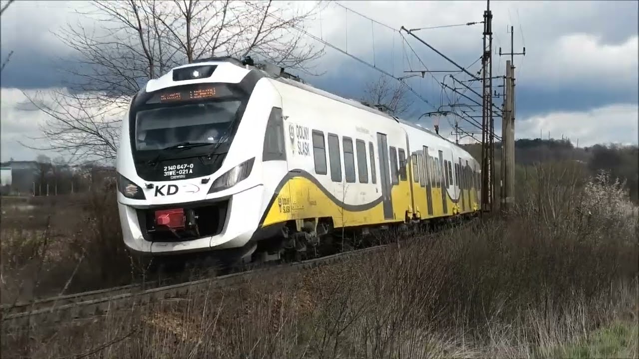 Pociągi w Ziębicach Wiosna 2023r.