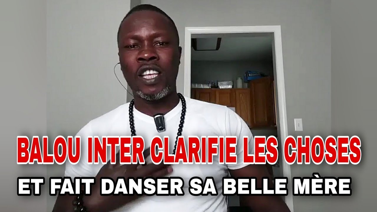 BALOU INTER PARLE DE SA FEMME ET MET TOUT AU CLAIRE