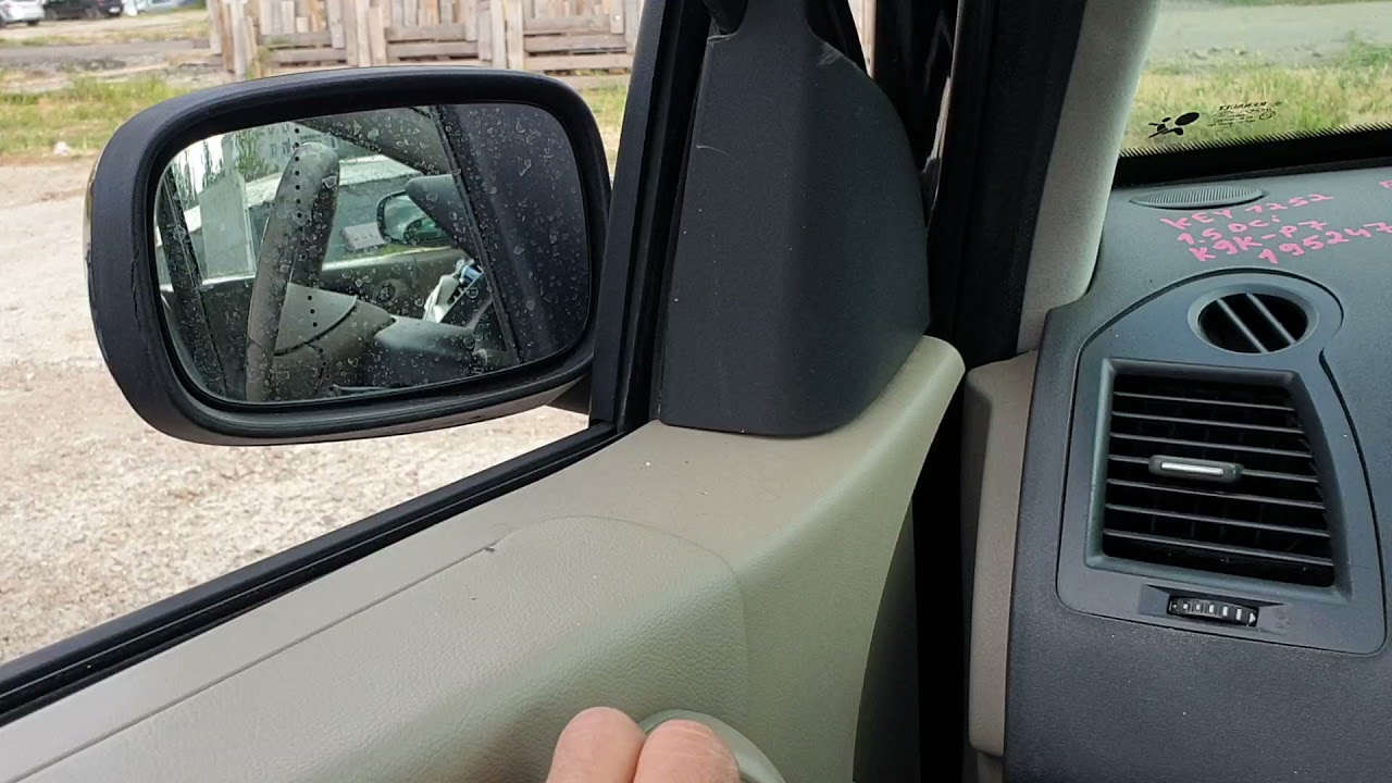 Folding Mirrors Renault Megane 2 Rabatare Pliere Oglinzi Electrice
