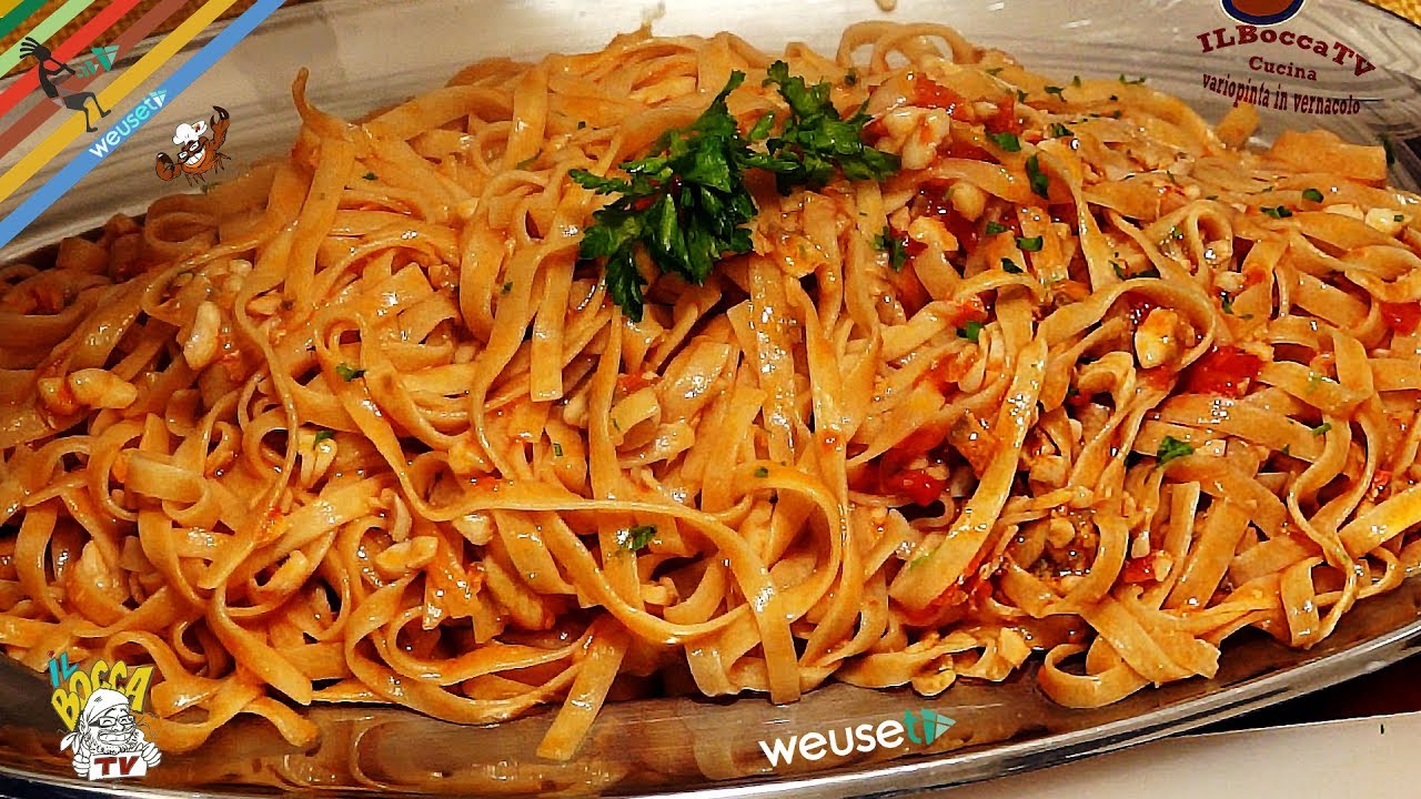 36 - Tagliolini alla triglia..chi un si move un li piglia! (primo piatto di pesce buono e genuino)