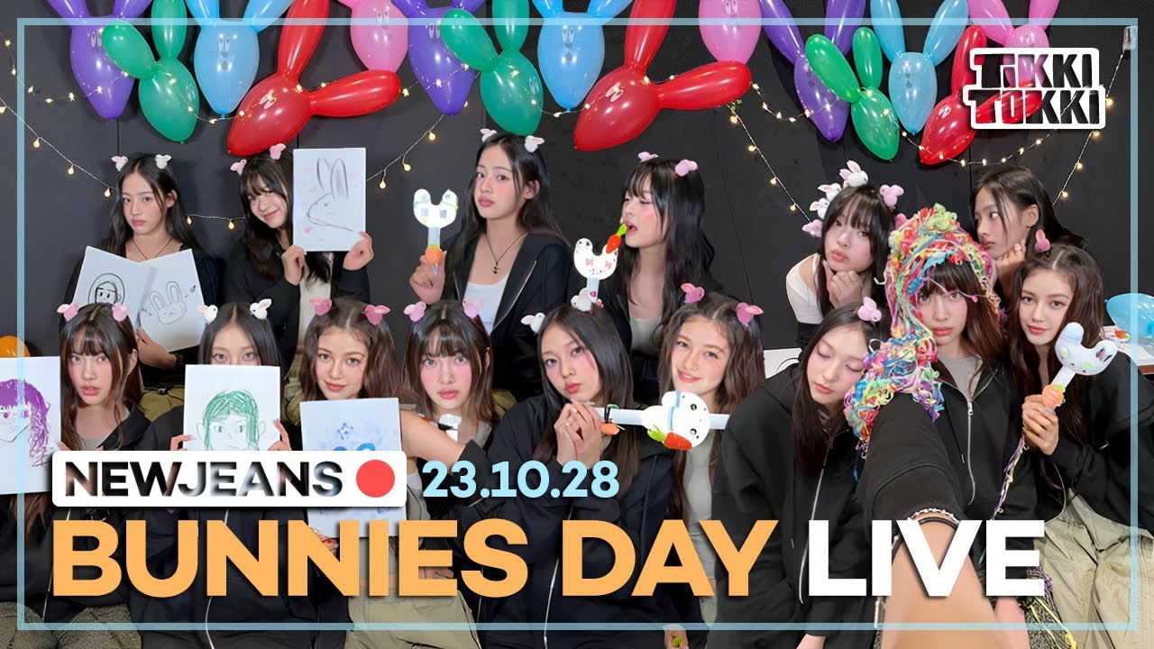 (ENG SUB) NewJeans Phoning Live 23.10.28 - Bunnies Day Live! (A Chaotic Live 4)