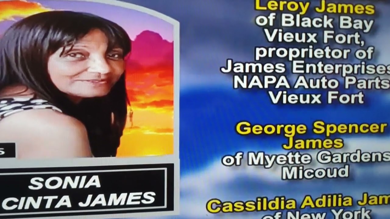 THE PASSING  OF MY  AUNT  SONIA JAMES