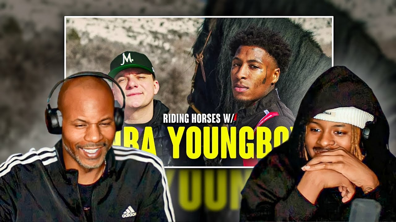 Ridin’ Horses w/NBA YOUNGBOY on Grave Digger Mountain | DAD REACTION