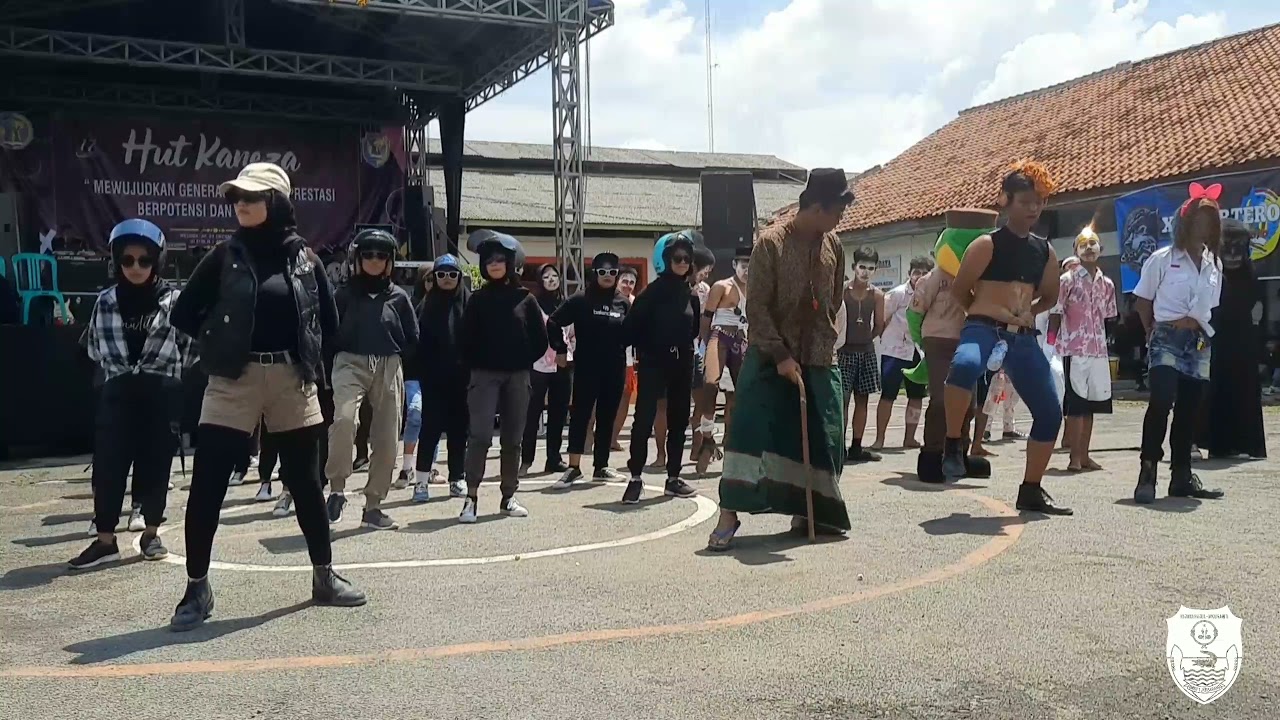 penampilan Pramuka SMK NEGERI 1 JATIBARANG di [HUT kaneza ke 17]