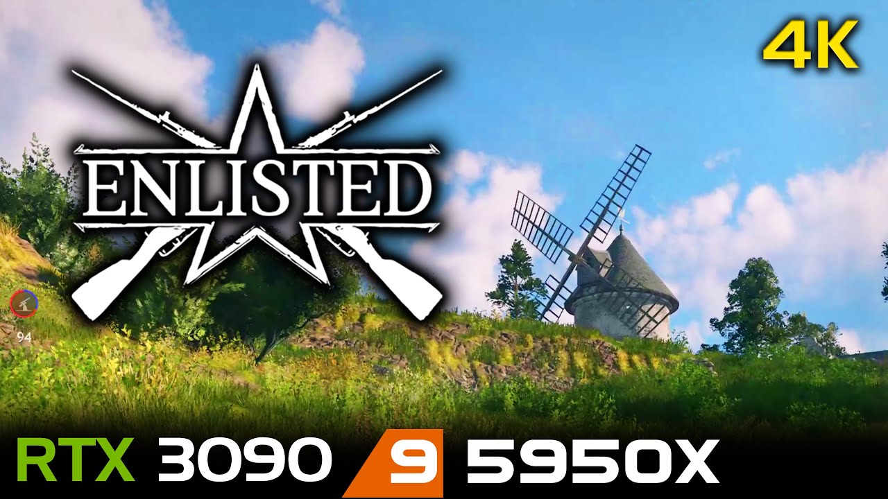 Enlisted: Reinforced | 4K | RTX 3090 | 5950X
