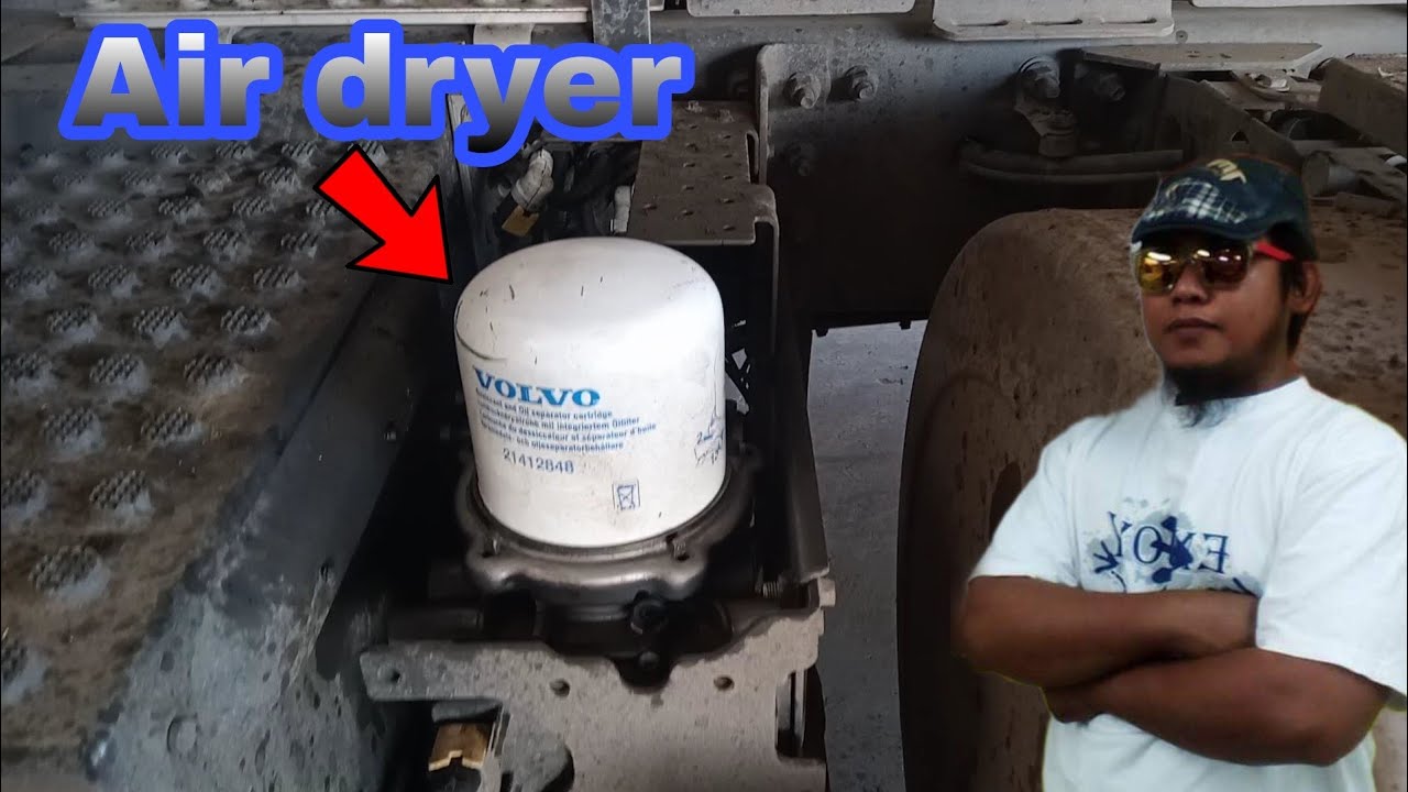 How to replace Air dryer filter VOLVO RACING TRUCK
