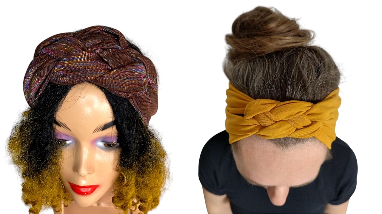 How To Make A Celtic knot Headband. 