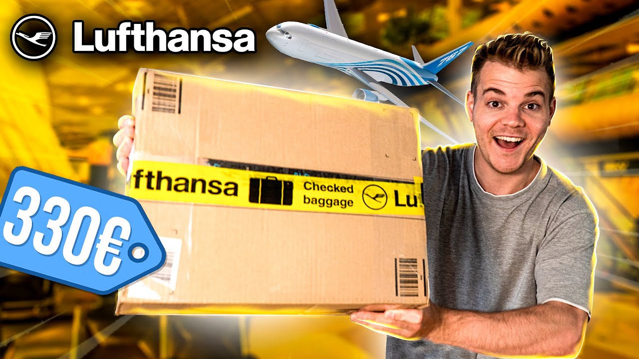 Ich teste ein 330€ Lufthansa Paket mit VERLORENEN Gegenständen!