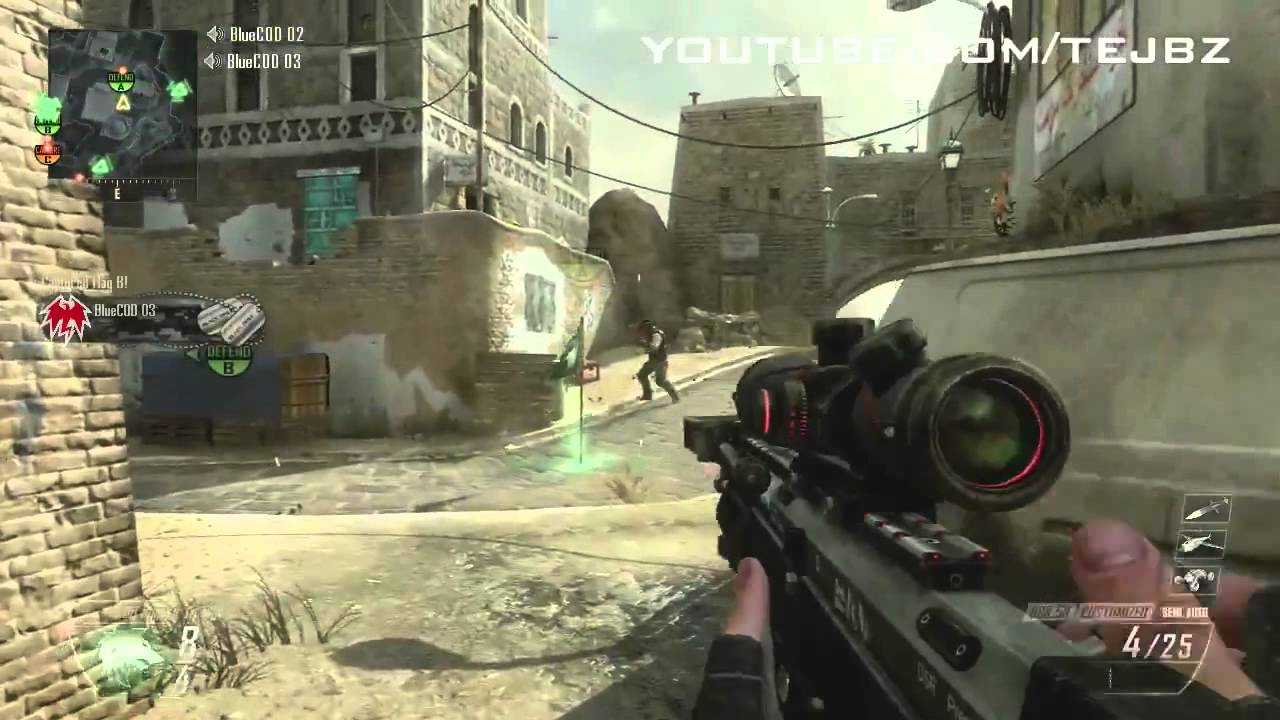 BLACK OPS 2 QuickDragscoping w DSR 50 on Yemen [tejbs] [SnZ Reupload]