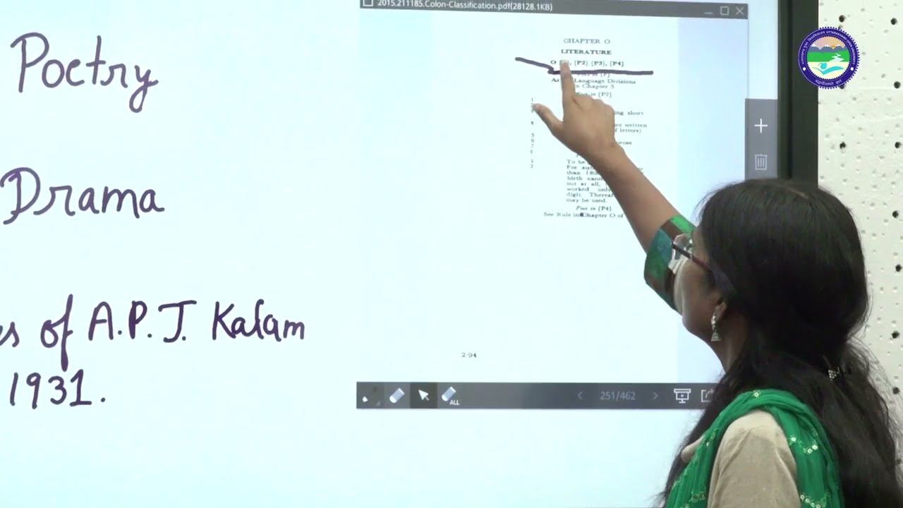 Colon Classification Practical Class  2 (Library Science)