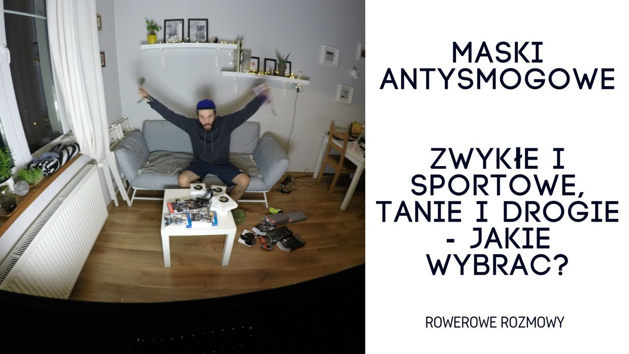 Rowerowe Rozmowy: Maski antysmogowe - tanie, drogie i czy da się w tym uprawiać sport??