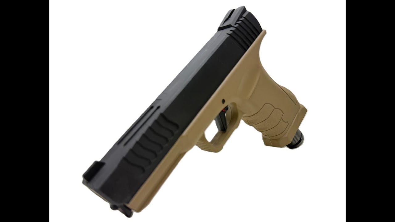 GS50 Dual Tone Tactical Finition Noire & Tan &ndash; Cal.50 CO2 &ndash; 15 Joules