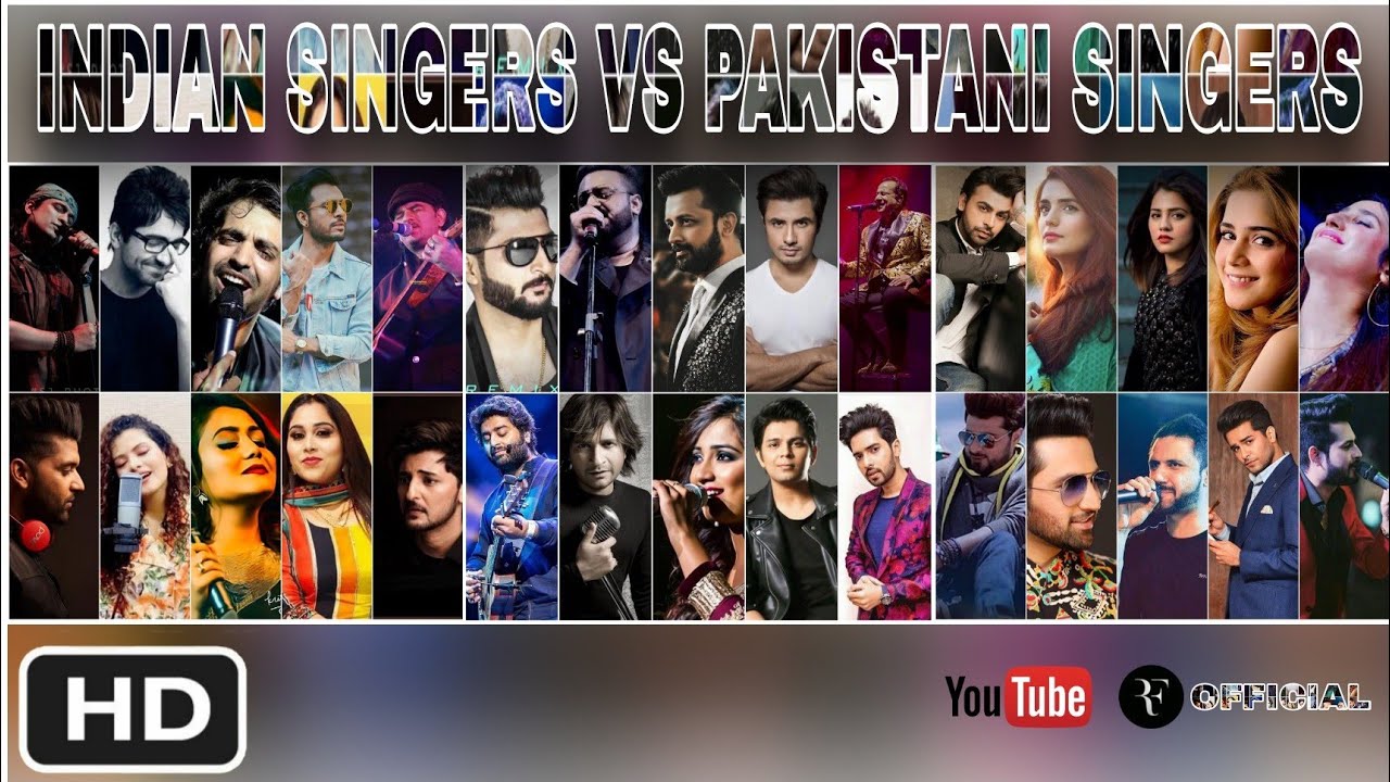 Indian Singers vs Pakistani Singers - Battle Of Voices
