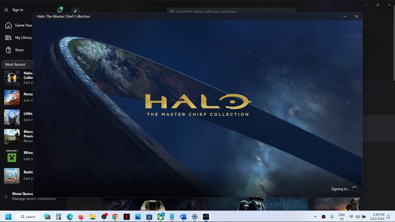 Исправление проблемы с запуском Halo The Master Chief Collection (Halo MCC) из приложения Xbox/ма...