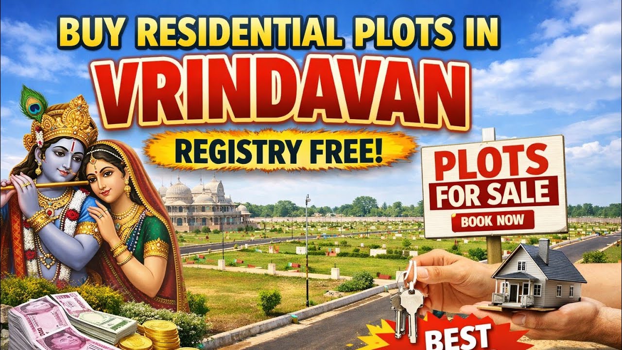 buy residential plots in Vrindavan?Now is the best time to invest in registry-free