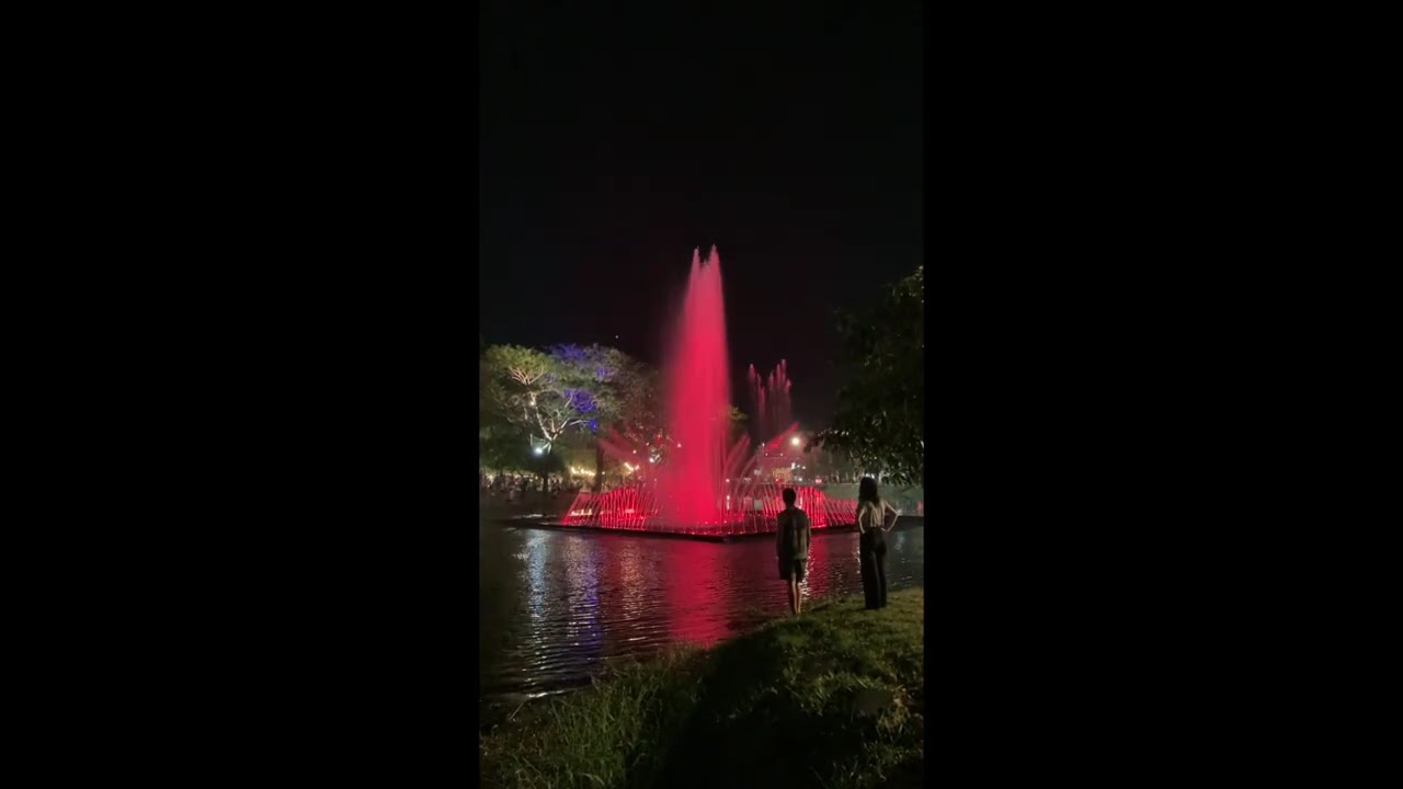 Световое и водное шоу в Сиемреапе 🇰🇭✨